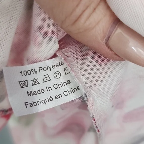 Show me your Mumu floral rose pink robe o/s one size - Picture 5 of 6